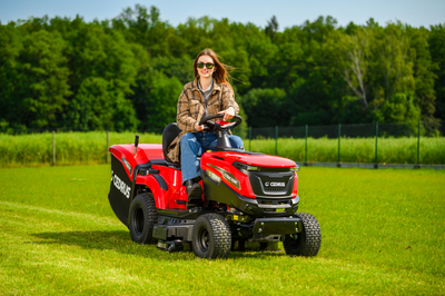 CEDRUS C-TRAC 92HC Rear-Dump Self-Propelled Lawn Mower with 92cm HYDROSTAT RECYCLING VELOPMENTS C-TRAC-92HC EWIMAX OFFICIAL DISTRIBUTOR - AUTHORIZED DEALER CEDRUS