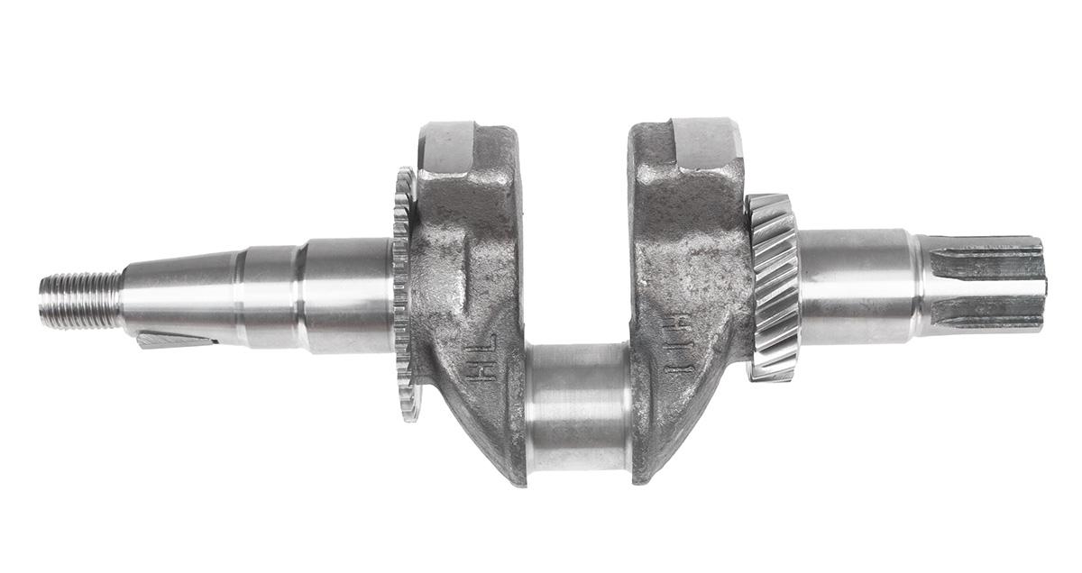 Wał korbowy Loncin LC175F-2 1WG5.2-120FQ-ZA 130290576-0001 widok z przekładnią