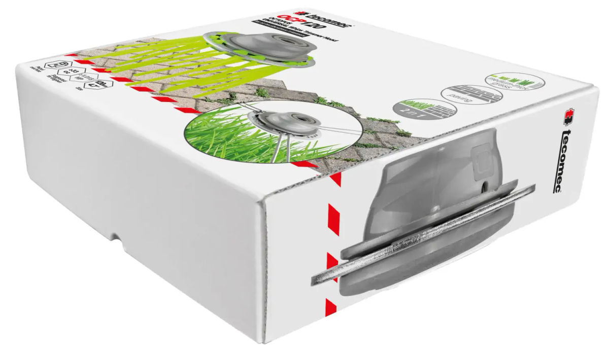 Głowica żyłkowa Tecomec OCTOPUS 120 - opakowanie