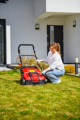 CEDRUS WE40 WERTYKULATOR DO TRAWY AREATOR 2w1 AERATOR + 2 WAŁKI 2000W / 40cm CEDWE40 - EWIMAX - OFICJALNY DYSTRYBUTOR - AUTORYZOWANY DEALER CEDRUS