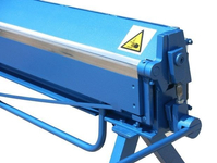 ZAGINARKA GIĘTARKA KRAWĘDZIARKA DEKARSKA DO BLACHY Z CIĘCIEM MAAD ZG-2500 /1mm