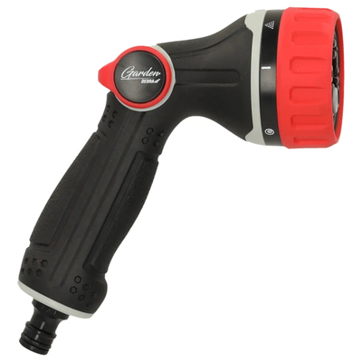 DEDRA GARDEN 80N254K Turbo Thumb Control Spray Gun, 8-Function Garden Sprinkler