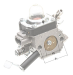 Wacker BS50-2, BS60-2, BS50-2i, BS60-2i carburetor 520025