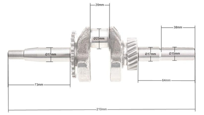 Weima W80F crankshaft 11.006.014.1304