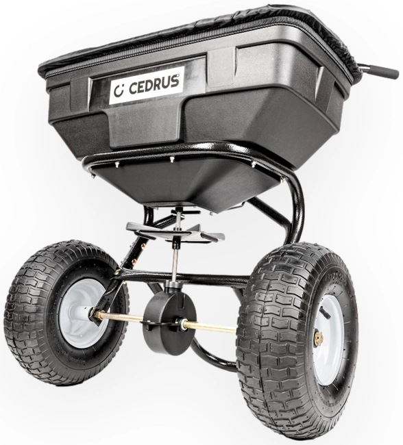 CEDRUS SP31515A SIEWNIK ROZSIEWACZ OGRODOWY DO NASION NAWOZÓW NAWOZU SOLI PIASKU 56kg / 60L