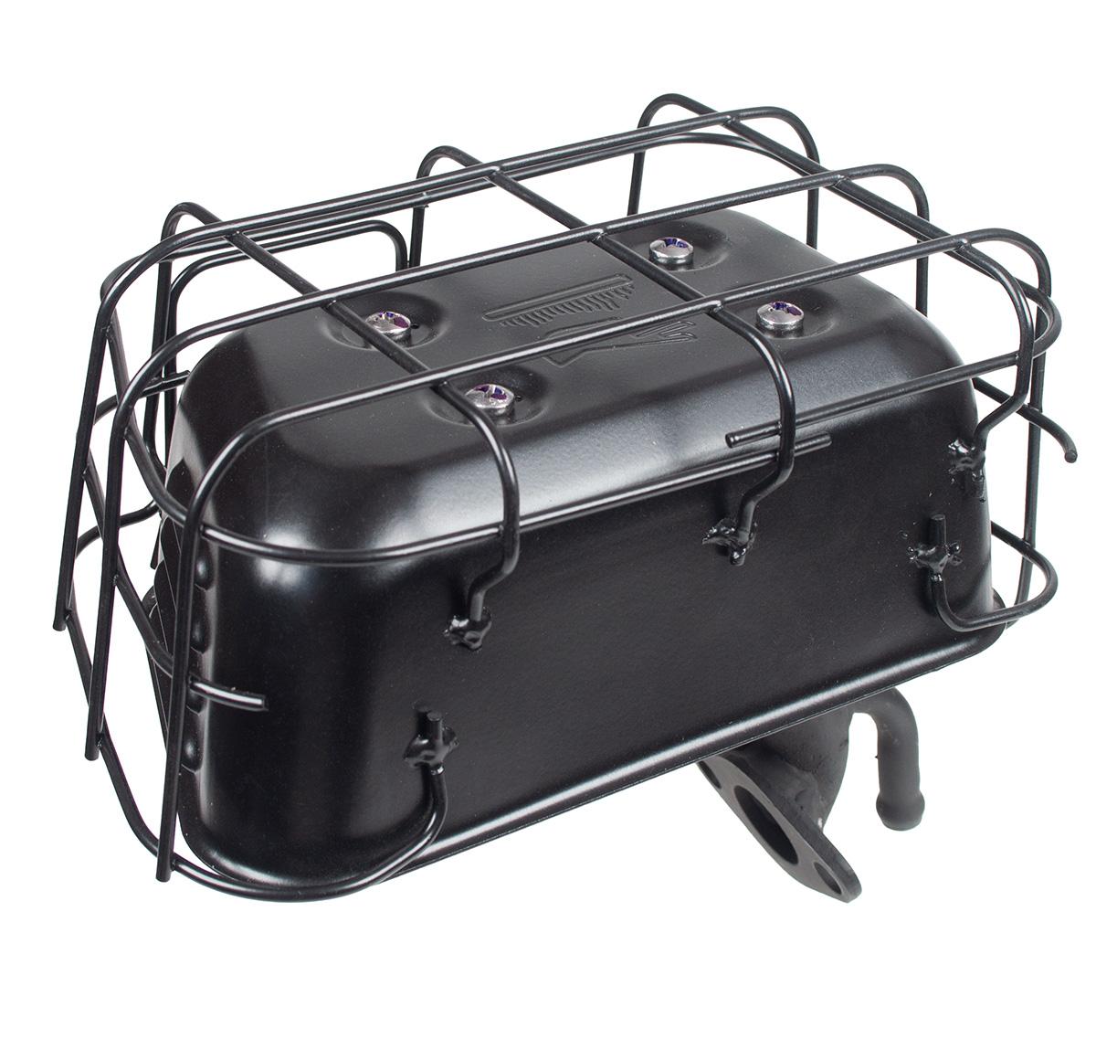 Tłumik Rato silnik R100 18100-Z510810-01A9 widok z boku