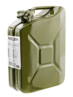 Single compartment canister 10l metal 1-434610