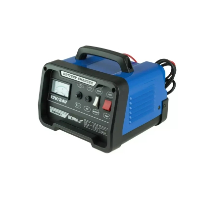DEDRA DEP021 Prostownik ładowarka akumulatorów 12/24V 25-180Ah z BOOST