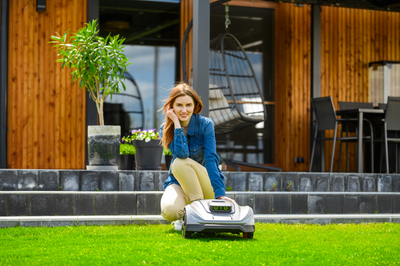 Sunseeker X5 Elite RTK Robot Koszący Kosiarka Automatyczna C-MOW X5 2000 m2 Bezprzewodowy
