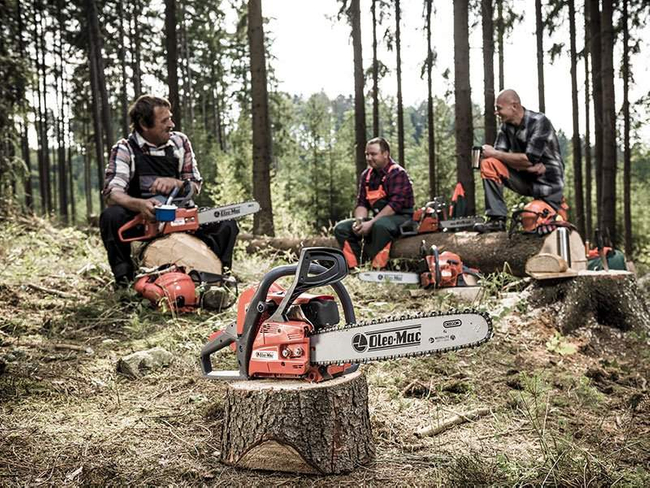 OLEO-MAC GS651 PROFI PROFESJONALNA PIŁA PILARKA PRZECINARKA SPALINOWA ŁANCUCHOWA DO DREWNA GS 651 5.2KM PREMIUM 50259100E2  AUTORYZOWANY DEALER OLEO-MAC