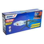 ZGRZEWARKA DO RUR I ZŁĄCZEK Z TWORZYW SZTUCZNYCH DEDRA DED7514 1500W, WALIZKA METALOWA, ZAKRES 16-63MM, PE, PP, PB