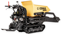 CEDRUS TR500GE-HD-L – pásový dopravník se spalovacím motorem, nakladačem a horním výsypem CEDTR500GE-HD-L