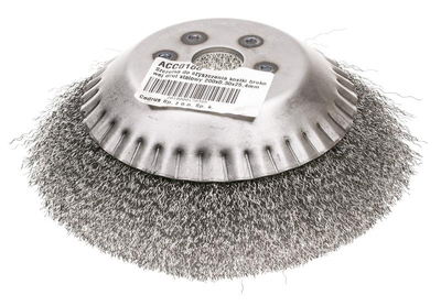 Brush for cleaning paving stones steel wire 200x0.30x25.4mm ACC0186