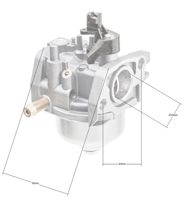 Gaźnik NAC T575/T675 z opcją wkręcanego primera kosiarki marketowe 080006