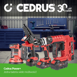 CEDRUS BC350LiX2 akumulátorová sekačka na trávu CEDRUS CBC350LIX2 POWER+ 2x20V - OFICIÁLNÍ DISTRIBUTOR - AUTORIZOVANÝ PRODEJCE CEDRUS
