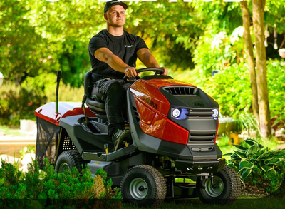 CEDRUS CHALLENGE MJ 102/22H GARDEN TRACTOR SECO self-propelled lawn mower 22hp / 102cm HYDROSTATIC - OFFICIAL DISTRIBUTOR - AUTHORIZED DEALER CEDRUS 