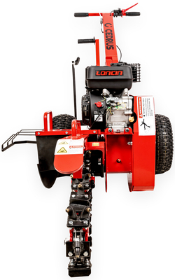 CEDRUS KP02 DR-TR-70 SHOOTING SHOVER FOR GARDENING SPRINEL MINICOPPER FOR LAYING PIPES, WIRES, CABLES, etc. 6.5 hp / 45 cm - EWIMAX - OFFICIAL DISTRIBUTOR - AUTHORIZED DEALER CEDRUS