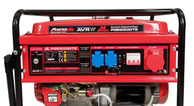 MASTERCUT PGE6500 GENERÁTOR ENERGIE 5.0KW 230/400V 13KM 230V
