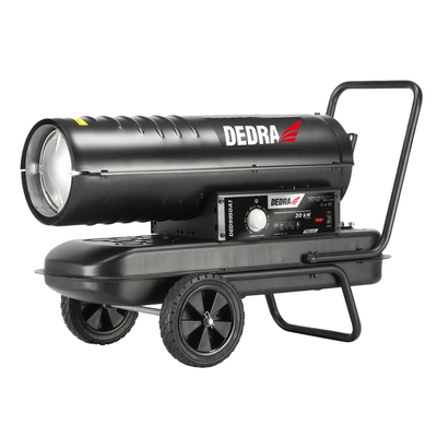 DEDRA DED9950A1 Nagrzewnica olejowa 20 kW na kołach z ramą, dmuchawa, piec olejowy