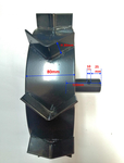 KOŁA ŁOPATKOWE METALOWE ŻELAZNE DO GLEBOGRYZARKI MASTERCUT HSDT80 OŚ 28mm  ŚREDNICA 360mm
