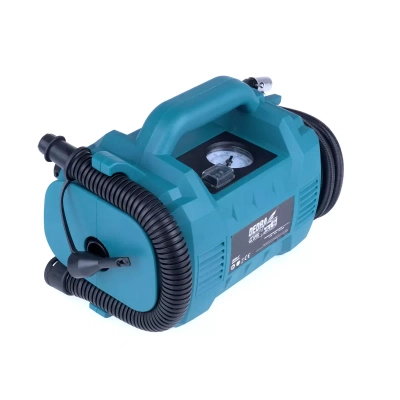 DEDRA SAS+ALL DED7073 kompresor powietrza 18V 10 bar, pompka do opon i materacy