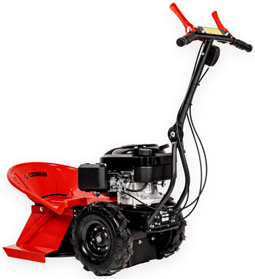 Cedrus KR58-L Gas-Powered Rotary Drum Mower for Grass, Weeds, and Shrubs with CEDKR58-L Drive