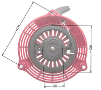 Rozrusznik Honda GCV160 GCV135 GC160 zam. 28400-ZM0-013 / 28400-ZM0-003 / 28400-ZL8-013ZA NZ550