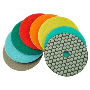 DEDRA H12H1500 diamantový lešticí kotouč/disk/podložka 125 mm tloušťka.1500 na sucho