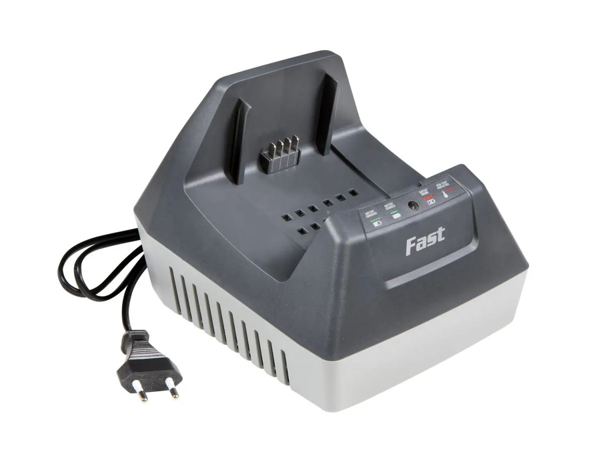 Ładowarka Oleo-Mac FAST CRG-40V - widok z boku