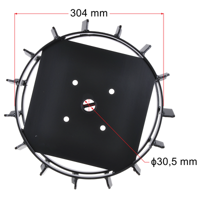 Koła SP8001004A03010 stalowe 2 szt VT55GTLGTB EWIMAX - OFICJALNY DYSTRYBUTOR - AUTORYZOWANY DEALER GRASS