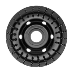 Dedra F692030 Tarcza tarnikowa frez kątowy 45° 120mm raszpla do drewna na szlifierkę