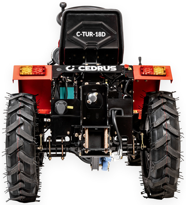 CEDRUS C-TUR 18D 4x4 MINI AGRICULTURAL TRACTOR SPRINTER MULTIFUNCTIONAL DIESEL KAMA 195FE 18KM 4x4 - OFFICIAL DISTRIBUTOR - AUTHORIZED DEALER CEDRUS