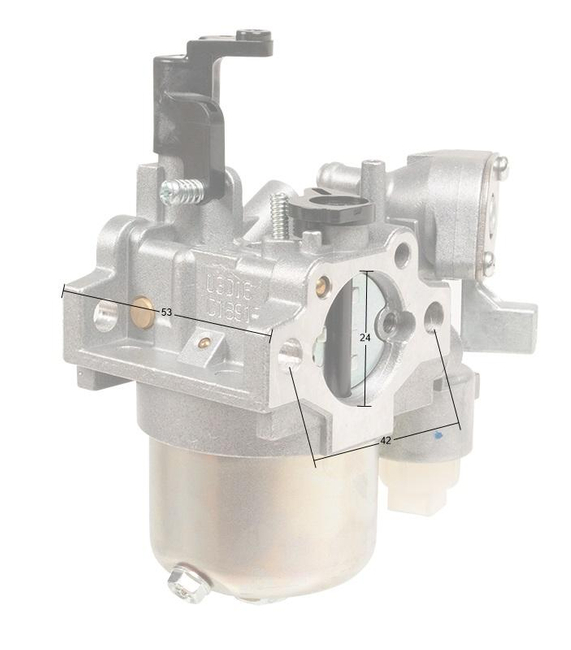 Robin carburetor EX17;EP17;EP16 ORIGINAL PART 0001100070