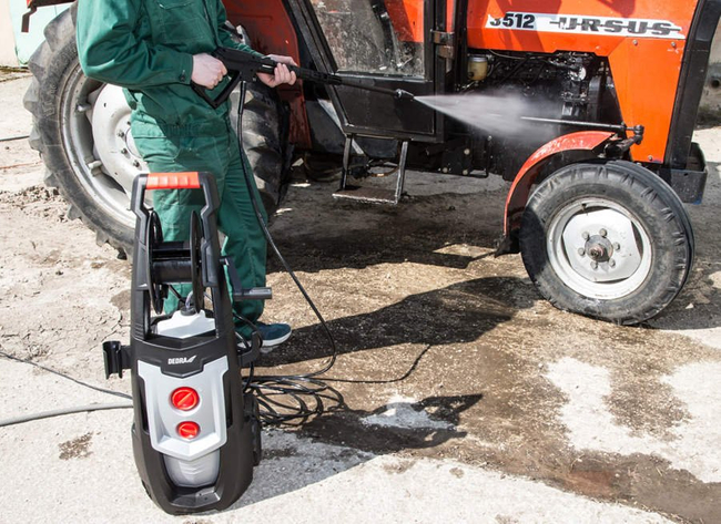 DEDRA DED8822 MYJKA CIŚNIENIOWA WYSOKOCIŚNIENIOWA typu KARCHER ALUPOMPA 2300W 150BAR EWIMAX - OFICJALNY DYSTRYBUTOR - AUTORYZOWANY DEALER DEDRA