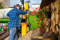 CEDRUS LS10 HYDRAULIC ELECTRIC WOOD SPLITTER CEDRUS CEDLS10V VERTICAL CHIPPER PRESSURE 22 TONS - EWIMAX - OFFICIAL DISTRIBUTOR - AUTHORIZED CEDRUS DEALER