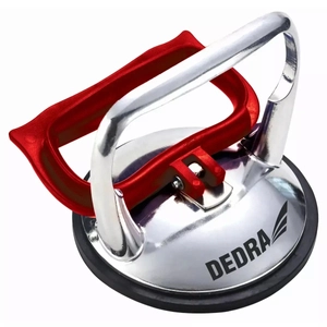 Skleněná přísavka jednoduchá 123 mm, max. 50 kg, alu