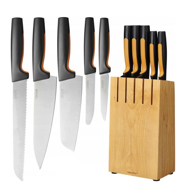 Set of 5 knives in Functional Form™ block 1062927