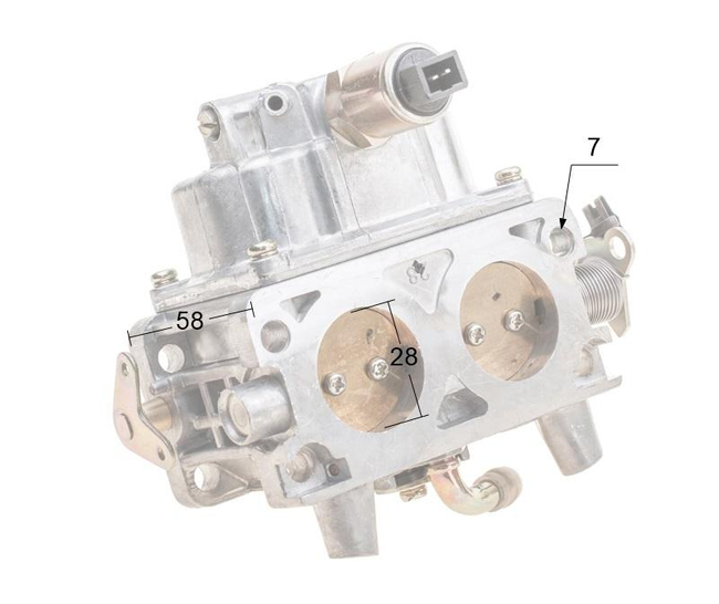 Karburátor Rato pro motor R670 16100-Z120210-0099
