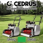 Kaseta szczotka Cedrus kosiarka wrzecionowa CEDSM50 CEDRSM10