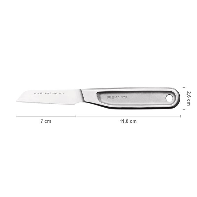 Nóż do skrobania 7 cm All Steel 1062889