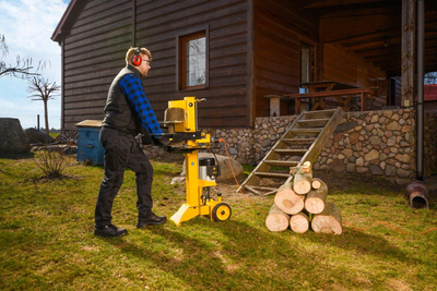 CEDRUS LS06 ŁUPARKA DO DREWNA HYDRAULICZNA ELEKTRYCZNA CEDRUS LS06V PIONOWA RĘBAK NACISK 7 TON CEDLS06V - EWIMAX - OFICJALNY DYSTRYBUTOR - AUTORYZOWANY DEALER CEDRUS