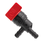 Zawór paliwa B&S 1/4 cala / 90' / przepływowy zam. 494769 698181 NZ619