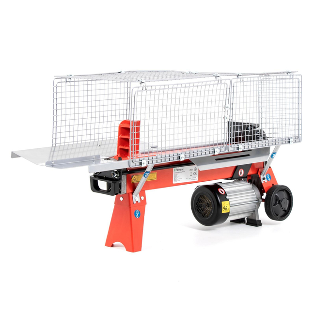 ELEKTRICKÝ FAWORYT TRH7T HORIZONTÁLNÍ HYDRAULICKÝ ŠTÍPAČ DŘEVA 7 TUN