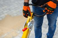 CEDRUS ZG06 ZAGĘSZCZARKA DO GRUNTU DWUKIERUNKOWA UBIJARKA PŁYTOWA REWERSYJNA PRZÓD-TYŁ 122 KG /6,5KM + KOŁA TRANSPORTOWE + MATA ZG 06 - AUTORYZOWANY DEALER CEDRUS