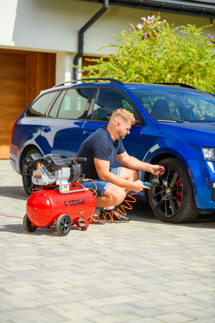 CEDRUS KM50-2T PÍSTOVÝ KOMPRESOR OLEJOVÝ KOMPRESOR 50L - EWIMAX - OFICIÁLNÍ DISTRIBUTOR - AUTORIZOVANÝ PRODEJCE CEDRUS