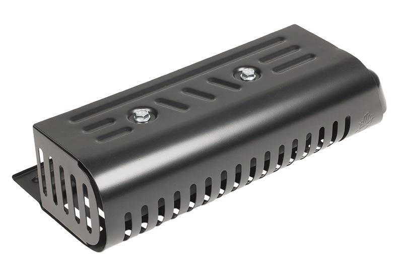 Tłumik Cedrus CEDWR02R 180572583-0001 widok z góry z osłoną