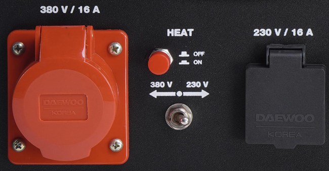 DAEWOO DDAE 11000DSE-3 DIESEL POWER GENERATOR SILENT VERSION 2x16A, 1x32A 230V AVR 8KW / 18HP - OFFICIAL DISTRIBUTOR - AUTHORIZED DAEWOO DEALER