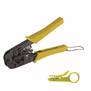 CRIMPING MACHINE FOR MODULAR CONNECTORS, ELECTROTECHNICAL PLIERS, DEDRA 1268 RJ45, RJ12, RJ11, 4P4C, 4P2C