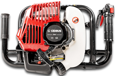 CEDRUS SW03 SPRONNE SOIL DRILLER with AMORTIZER + 200mm drill bit free of charge - OFFICIAL DISTRIBUTOR - AUTHORIZED DEALER CEDRUS