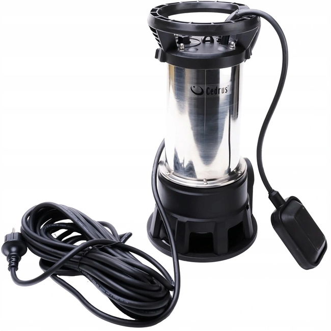 CEDRUS PZ1100 POMPA ZANURZENIOWA ZATAPIALNA DO WODY BRUDNEJ CZYSTEJ OGRODOWA INOX 1100W 20000 l/h - EWIMAX - OFICJALNY DYSTRYBUTOR - AUTORYZOWANY DEALER CEDRUS